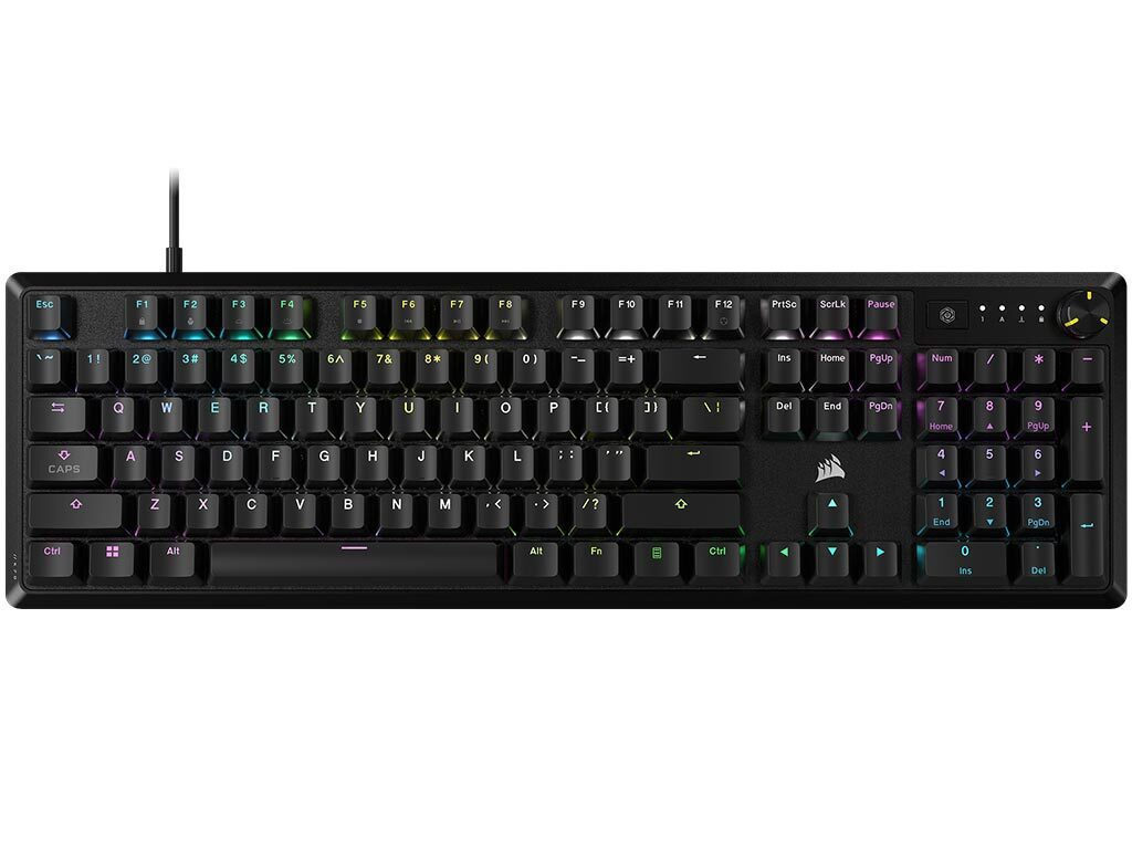 Corsair K70 Core RGB Gaming Μηχανικό Πληκτρολόγιο με Corsair MLX Red διακόπτες και RGB φωτισμό Αγγλικό US