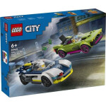 Lego City Police Car And Muscle Car Chase για 6 Ετών Κωδικός 60415