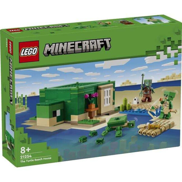 Lego Minecraft Turtle Beach House για 8 Ετών Κωδικός 21254