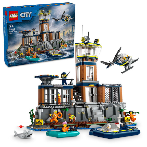Lego City Police Prison Island για 7 Ετών Κωδικός 60419