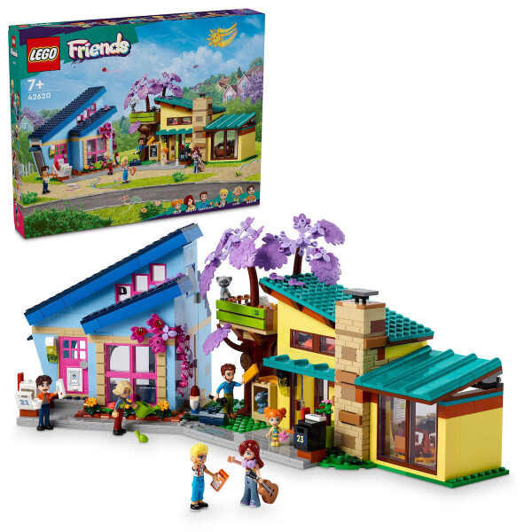 Lego Friends Olly And Paisleys Family Houses για 7 Ετών Κωδικός 42620
