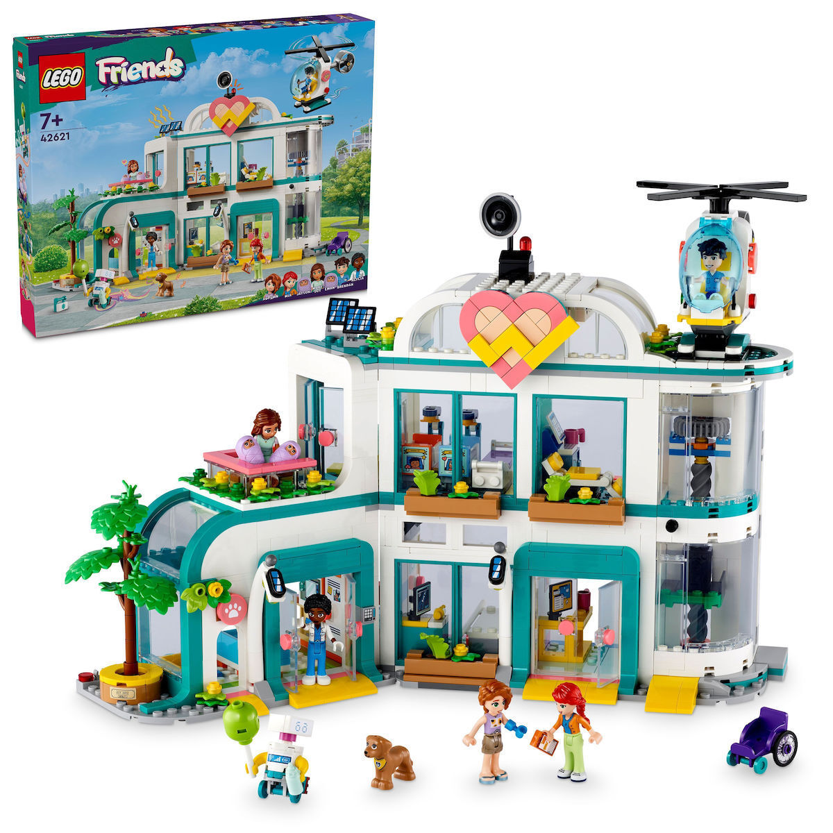 Lego Friends Heartlake City Hospital για 7 Ετών Κωδικός 42621