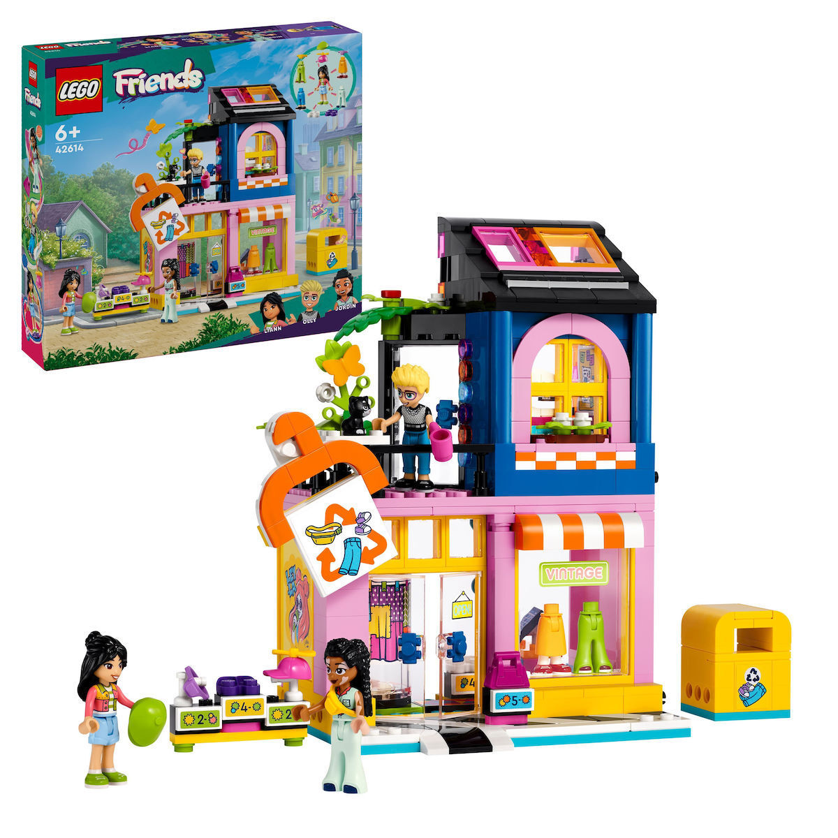 Lego Friends Vintage Fashion Store για 6 Ετών Κωδικός 42614