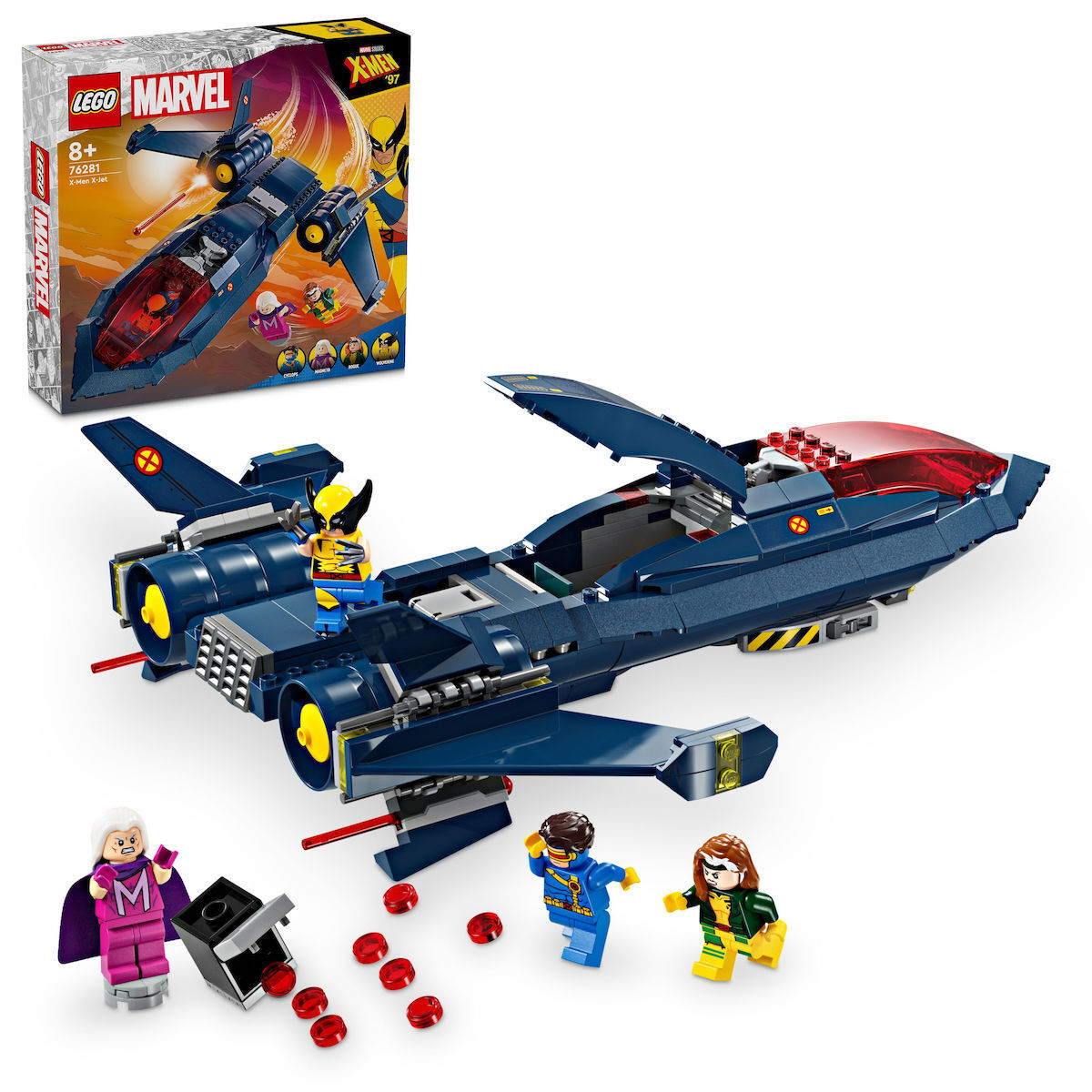 Lego Marvel X-men X-jet για 8 Ετών Κωδικός 76281
