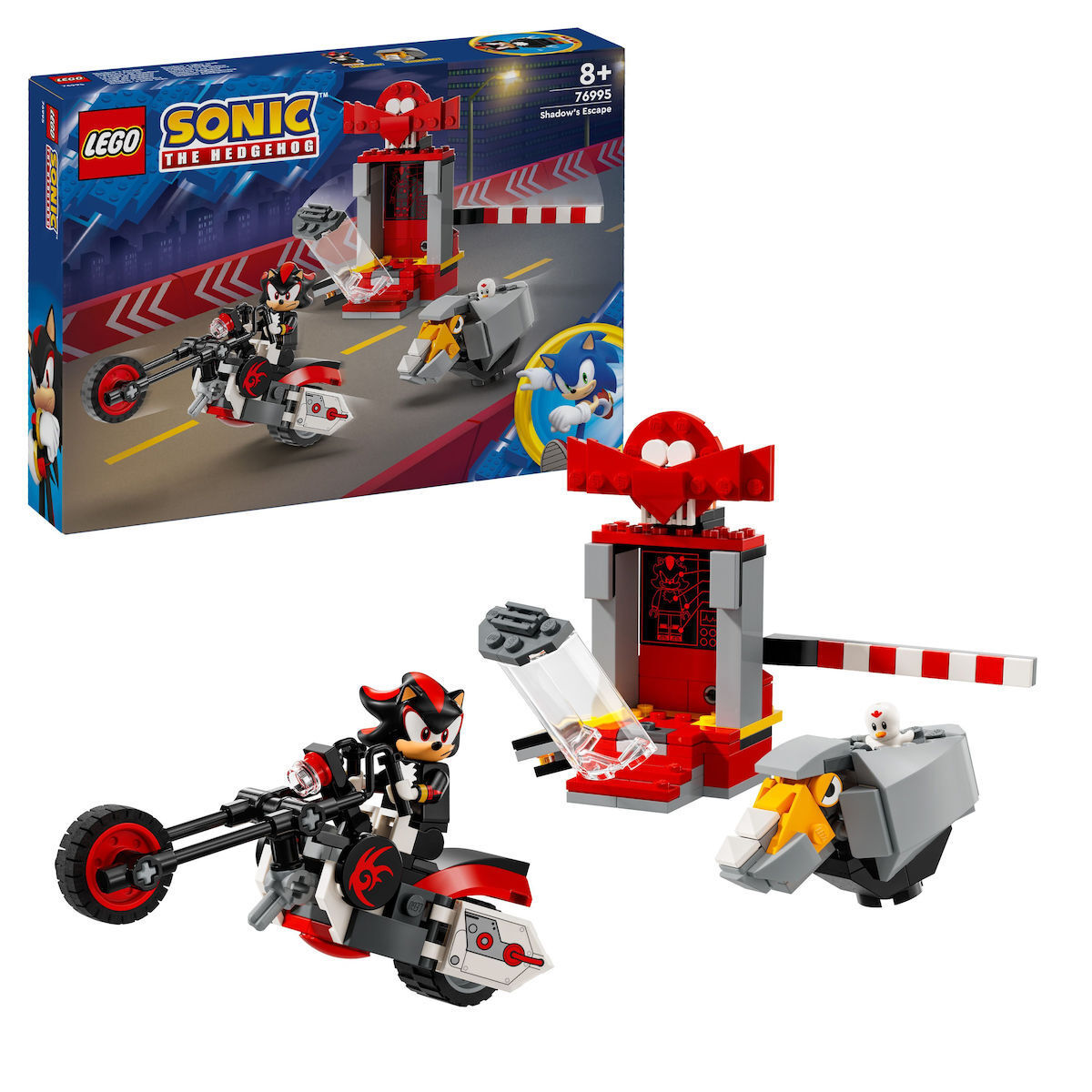 Lego Sonic The Hedgehog Shadow The Hedgehog Escape για 8 Ετών Κωδικός 76995