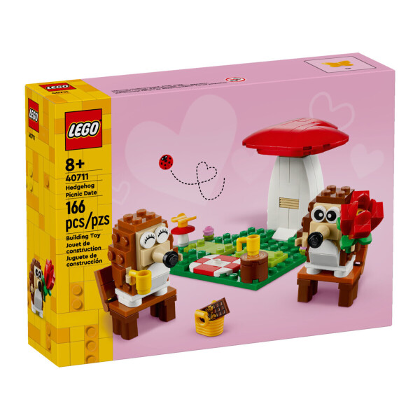 Lego Τουβλάκια Hedgehog Picnic Date για 8 Ετών Κωδικός 40711