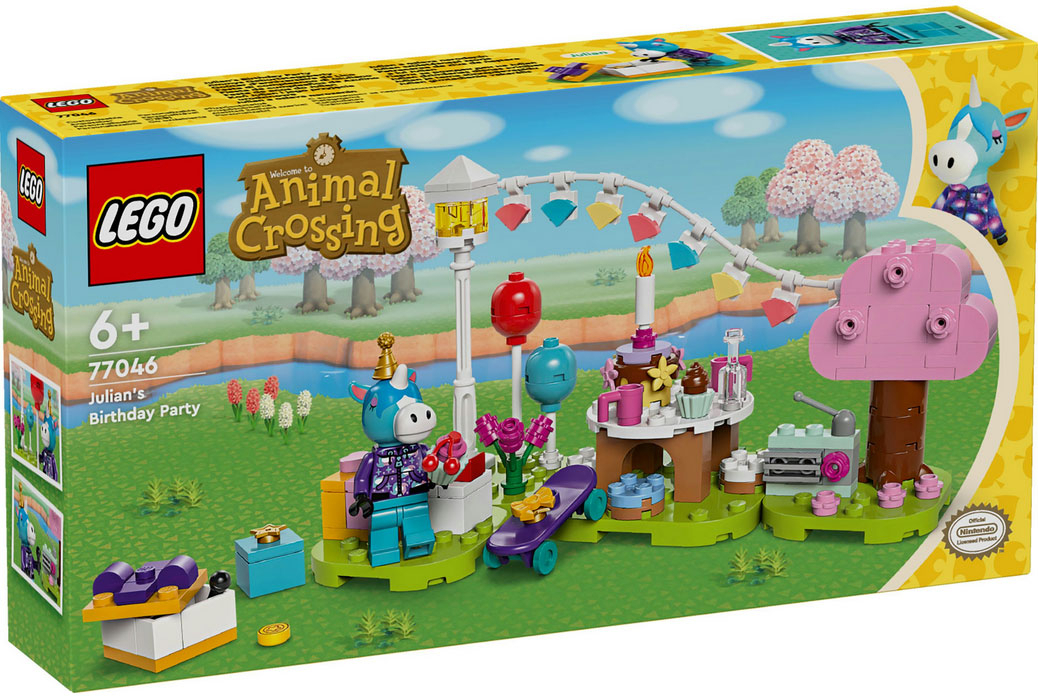 Lego Animal Crossing Animal Crossing Julians Birthday Party για 6 Ετών 170τμχ Κωδικός 77046