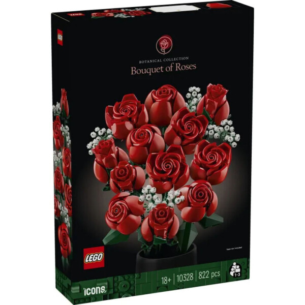 Lego Botanical Collection Bouquet Of Roses για 18 Ετών 822τμχ Κωδικός 10328