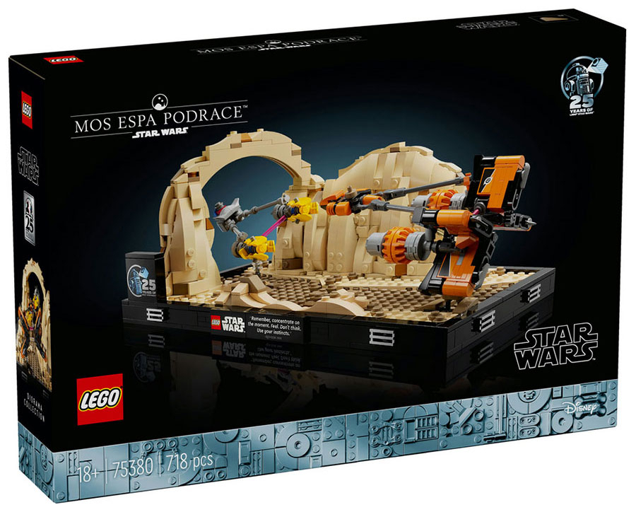 Lego Disney Mos Espa Podrace Diorama για 18 Ετών 718τμχ Κωδικός 75380