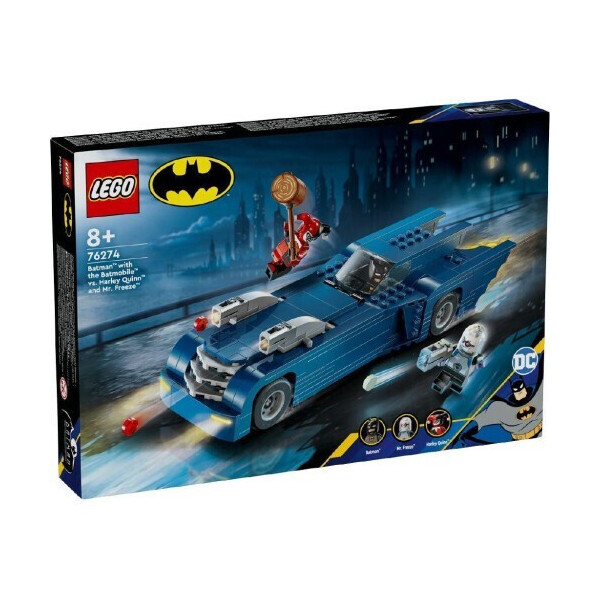 Lego DC Super Heroes Batman Vs Harley Quinn And Mr. Freeze για 8 Ετών Κωδικός 76274