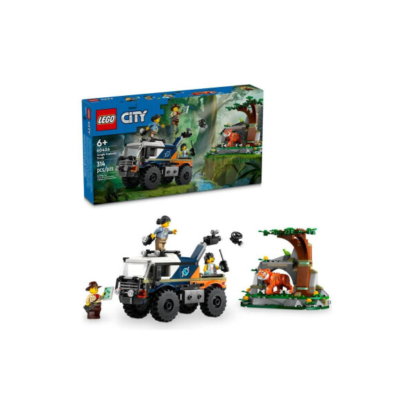 Lego City Jungle Explorer Off-road Truck για 6 Ετών 314τμχ Κωδικός 60426