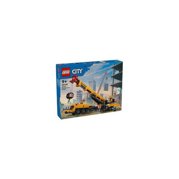 Lego City Yellow Mobile Construction Crane για 9 Ετών Κωδικός 60409