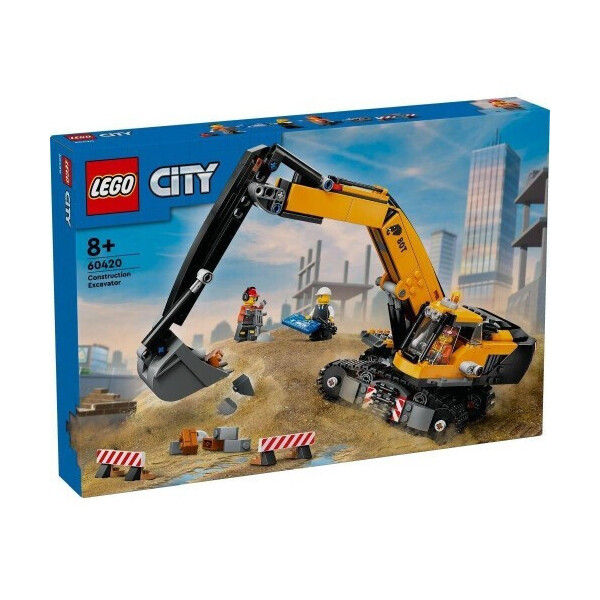 Lego City Yellow Construction Excavator για 8 Ετών Κωδικός 60420