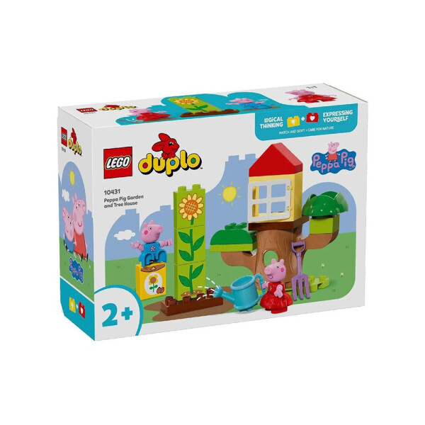 Lego Duplo Peppa Pig Garden And Tree House για 2 Ετών 20τμχ Κωδικός 10431