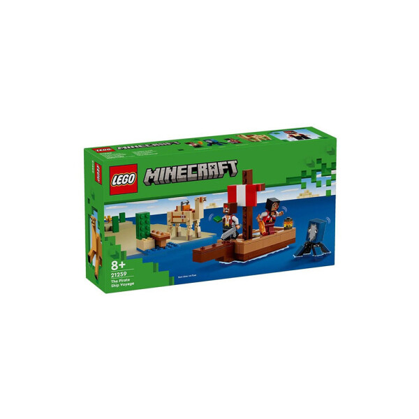 Lego Minecraft The Pirate Ship Voyage για 8 Ετών Κωδικός 21259
