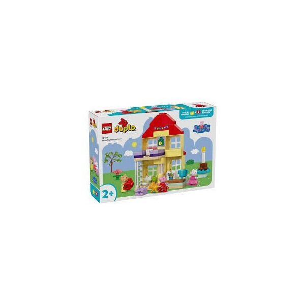 Lego Duplo Peppa Pig Birthday House για 2 Ετών Κωδικός 10433