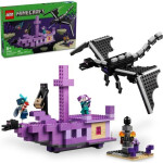 Lego Minecraft The Ender Dragon and End Ship για 8 Ετών Κωδικός 21264