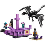 Lego Minecraft The Ender Dragon and End Ship για 8 Ετών Κωδικός 21264