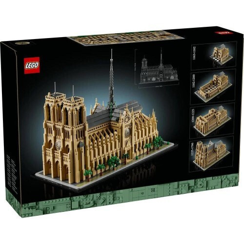 Lego Architecture Notre-Dame De Paris για 18 Ετών 4383τμχ Κωδικός 21061
