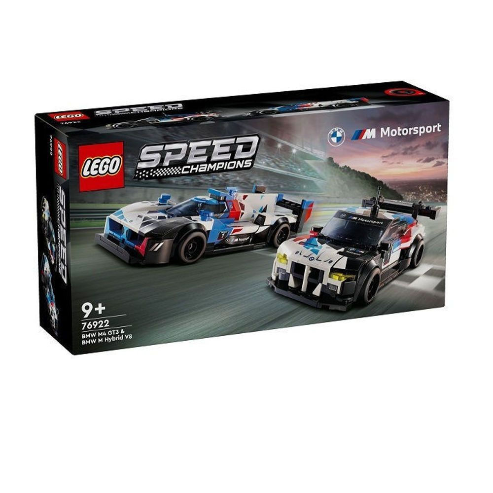 Lego Speed Champions Bmw M4 Gt3 Bmw M Hybrid για 9 Ετών Κωδικός 76922