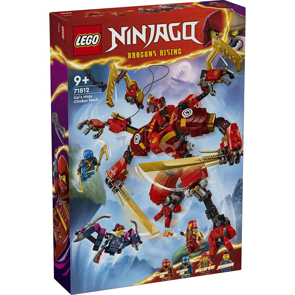Lego Ninjago Kais Ninja Climber Mech για 9 Ετών 623τμχ Κωδικός 71812