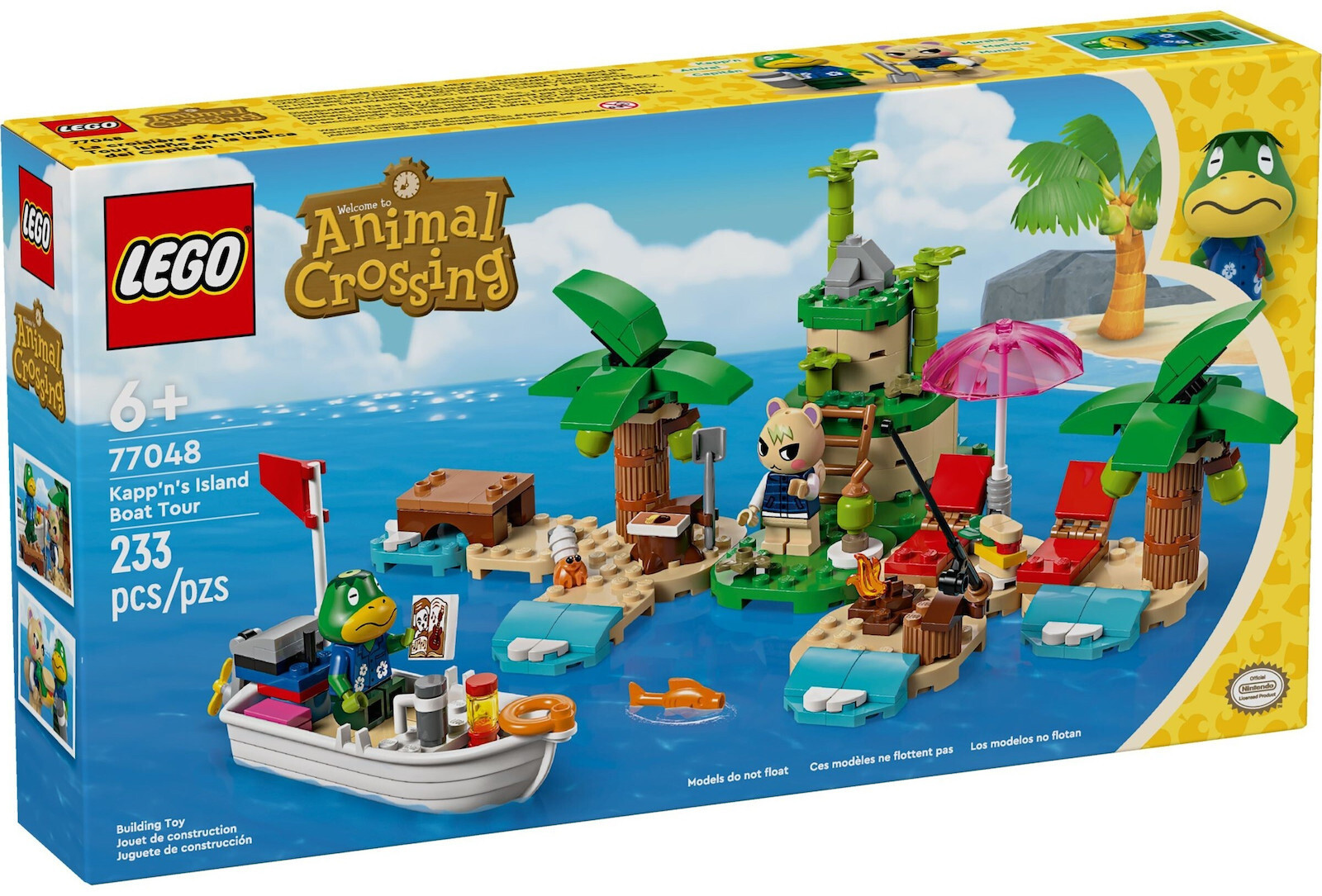 Lego Animal Crossing Animal Crossing Kappns Island Boat Tour για 6 Ετών 233τμχ Κωδικός 77048