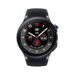 OnePlus Watch 2 Stainless Steel 47mm Αδιάβροχο με Παλμογράφο Black Steel