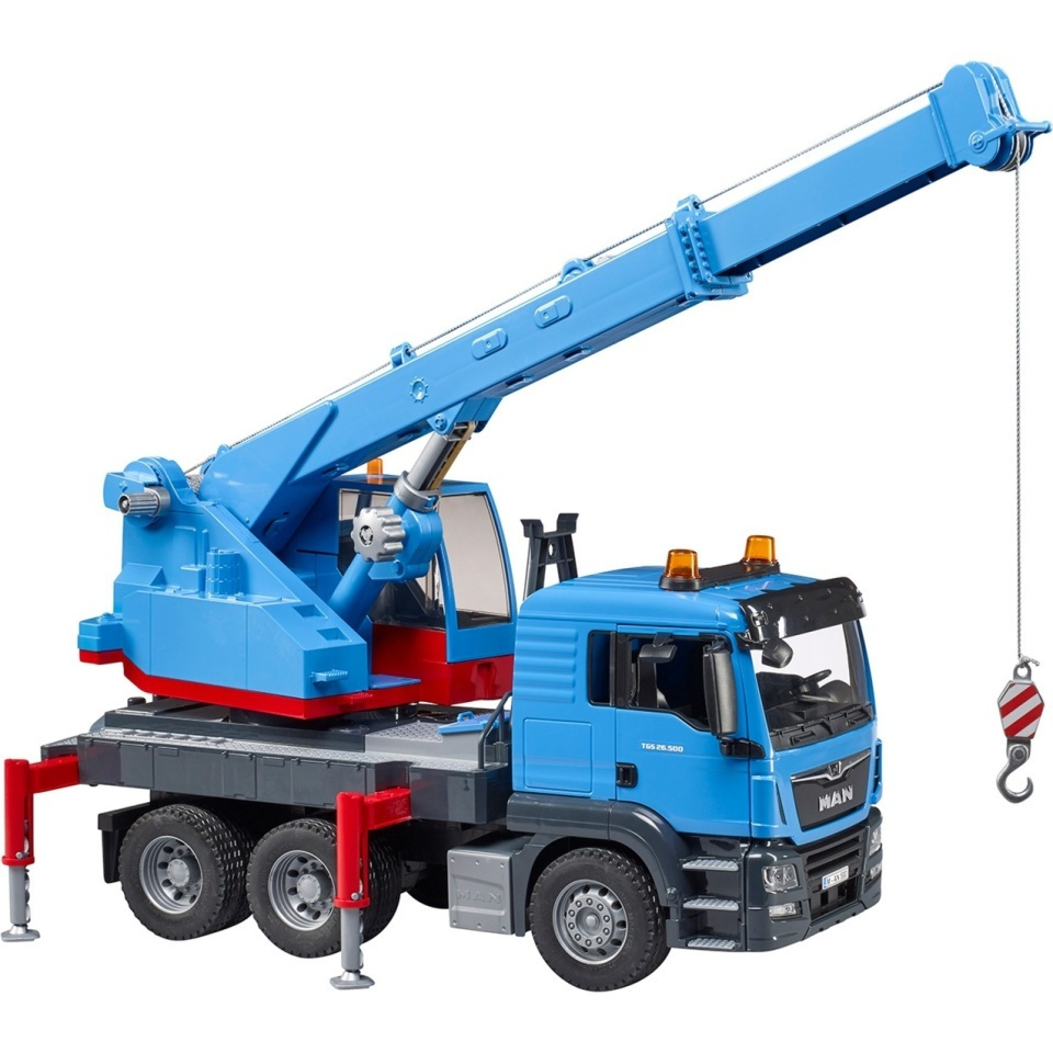 Truck Crane Bruder Man Tgs Vehicle Model