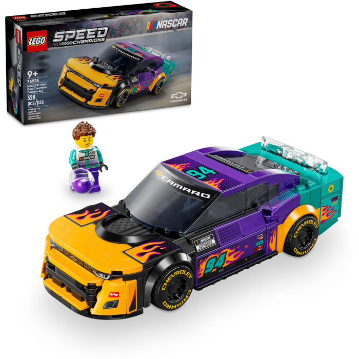 Lego Speed Champions NASCAR Next Gen Chevrolet Camaro ZL1 για 9 Ετών 328τμχ Κωδικός 76935