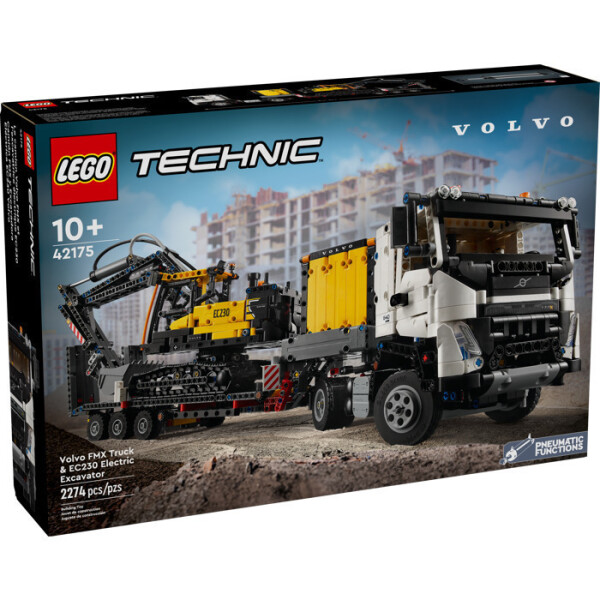Lego Technic Volvo FMX Truck EC230 Electric Excavator για 10 Ετών 2274τμχ Κωδικός 42175