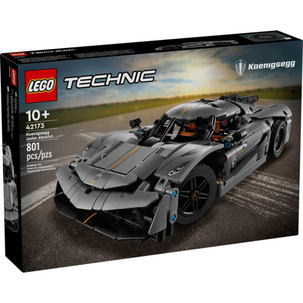 Lego Technic Koenigsegg Jesko Absolut Grey Hypercar για 10 Ετών 801τμχ Κωδικός 42173