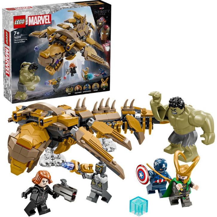Lego Marvel The Avengers vs. The Leviathan για 7 Ετών 347τμχ Κωδικός 76290