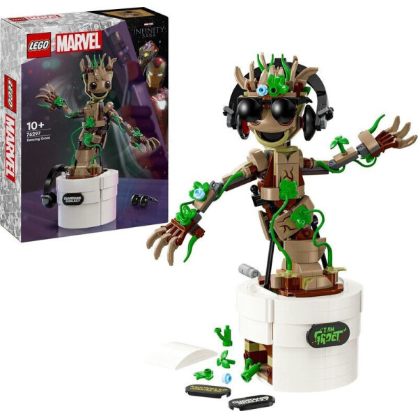 Lego Marvel Dancing Groot για 10 Ετών Κωδικός 76297
