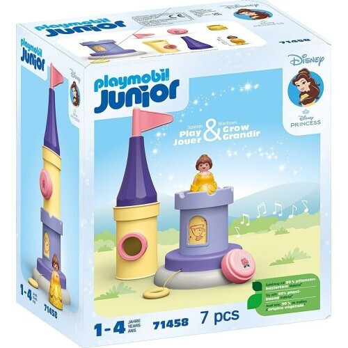 Playmobil Junior Ο Μουσικός Πύργος Της Μπελ για 1-4 ετών