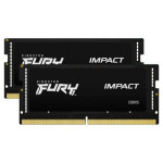Kingston Fury Impact DDR5 32GB RAM με 2x16GB Modules και Ταχύτητα 6400 για Laptop Κωδικός KF564S38IBK2-32