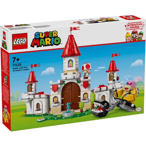 Lego Super Mario Battle with Roy at Peachs Castle για 7 Ετών 738τμχ Κωδικός 71435
