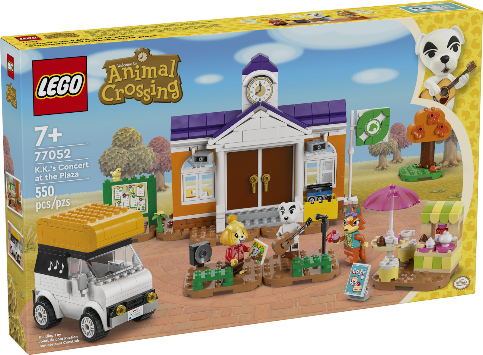Lego Animal Crossing Animal Crossing-Concert at the Plaza για 7 Ετών 550τμχ Κωδικός 77052