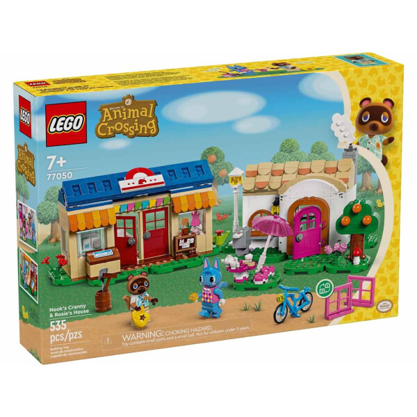 Lego Animal Crossing Animal Crossing Nooks Cranny Rosies House για 7 Ετών 535τμχ Κωδικός 77050