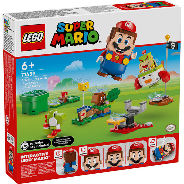 Lego Super Mario Adventures with Interactive Lego Mario για 6 Ετών 218τμχ Κωδικός 71439