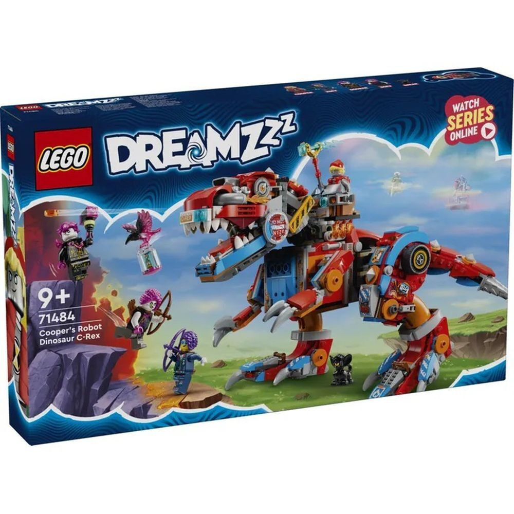 Lego DREAMZzz Coopers C-Rex Robot Dinosaur για 9 Ετών 917τμχ Κωδικός 71484