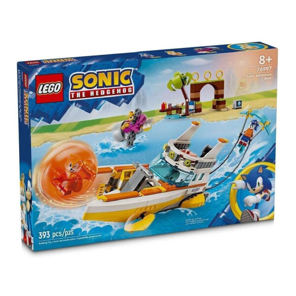 Lego Sonic The Hedgehog Tails Adventure Boat για 8 Ετών 393τμχ Κωδικός 76997