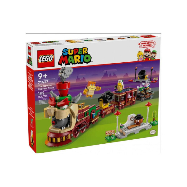 Lego Super Mario The Bowser Express Train για 9 Ετών 1392τμχ Κωδικός 71437