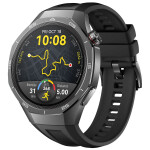 Huawei Watch GT 5 Pro Titanium 46mm Αδιάβροχο με Παλμογράφο Μαύρο