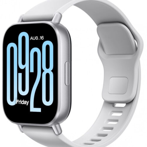 Xiaomi Redmi Watch 5 Active 49mm Αδιάβροχο με Παλμογράφο Matte Silver