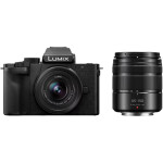 Panasonic Lumix DC-G100D Mirrorless Φωτογραφική Μηχανή Kit G Vario 12-60mm F3.5-5.6 Asph. Power OIS G 35-100mm F/4-5.6 OIS Μαύρη