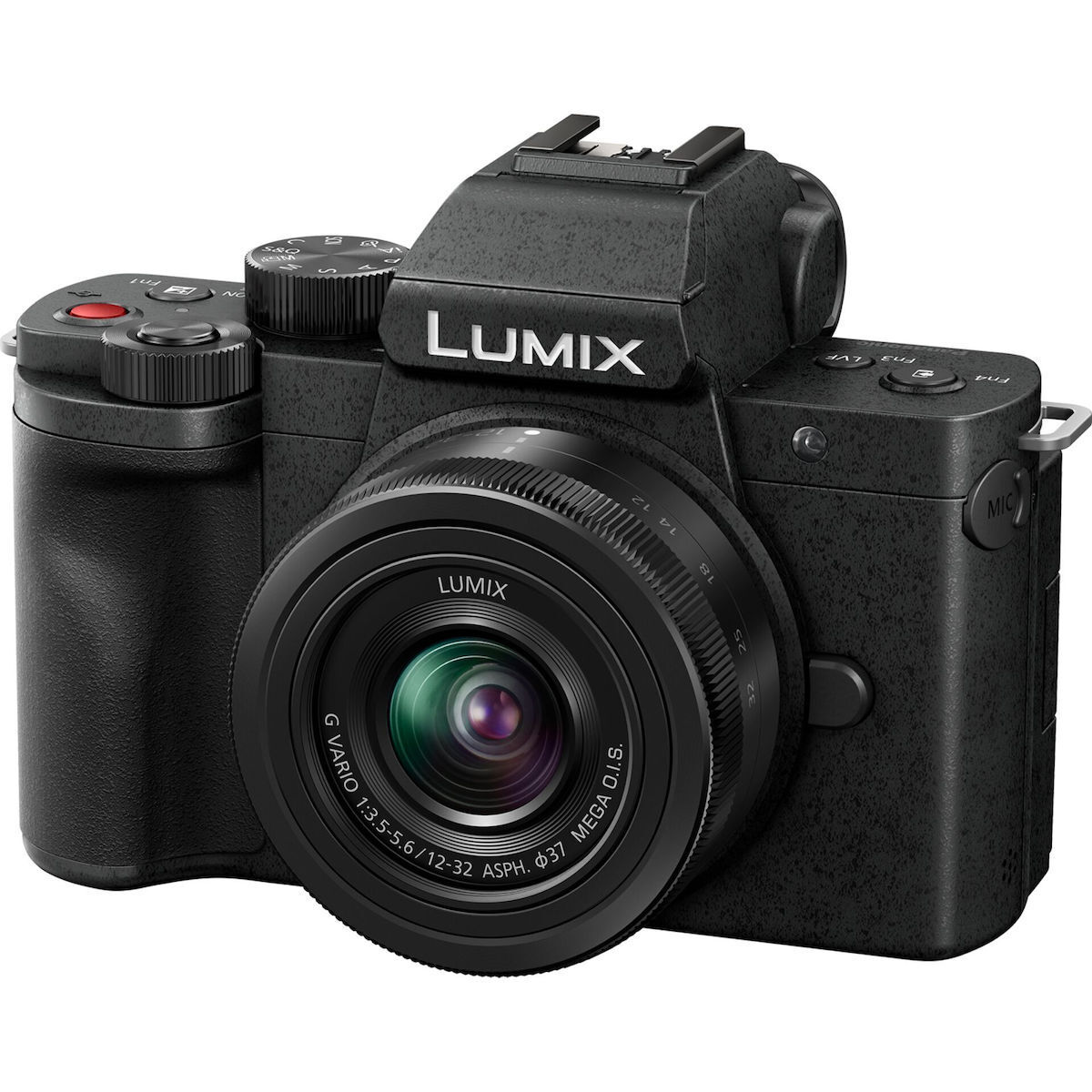 Panasonic Lumix DC-G100D Mirrorless Φωτογραφική Μηχανή Kit G Vario 12-32mm F3.5-5.6 Asph. Mega OIS Μαύρη