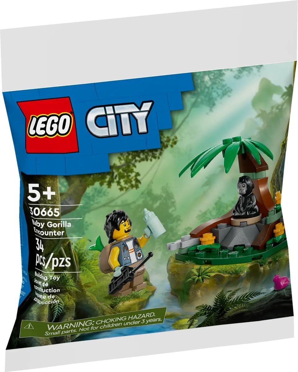 Lego City Baby Gorilla Encounter για 5 Ετών 34τμχ Κωδικός 30665
