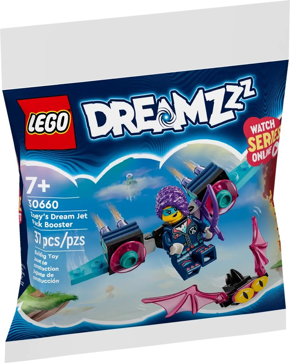 Lego DREAMZzz Zoeys Dream Jet Pack Booster Z-Blob and Bunchu Spider Escape για 7 Ετών 37τμχ Κωδικός 30660
