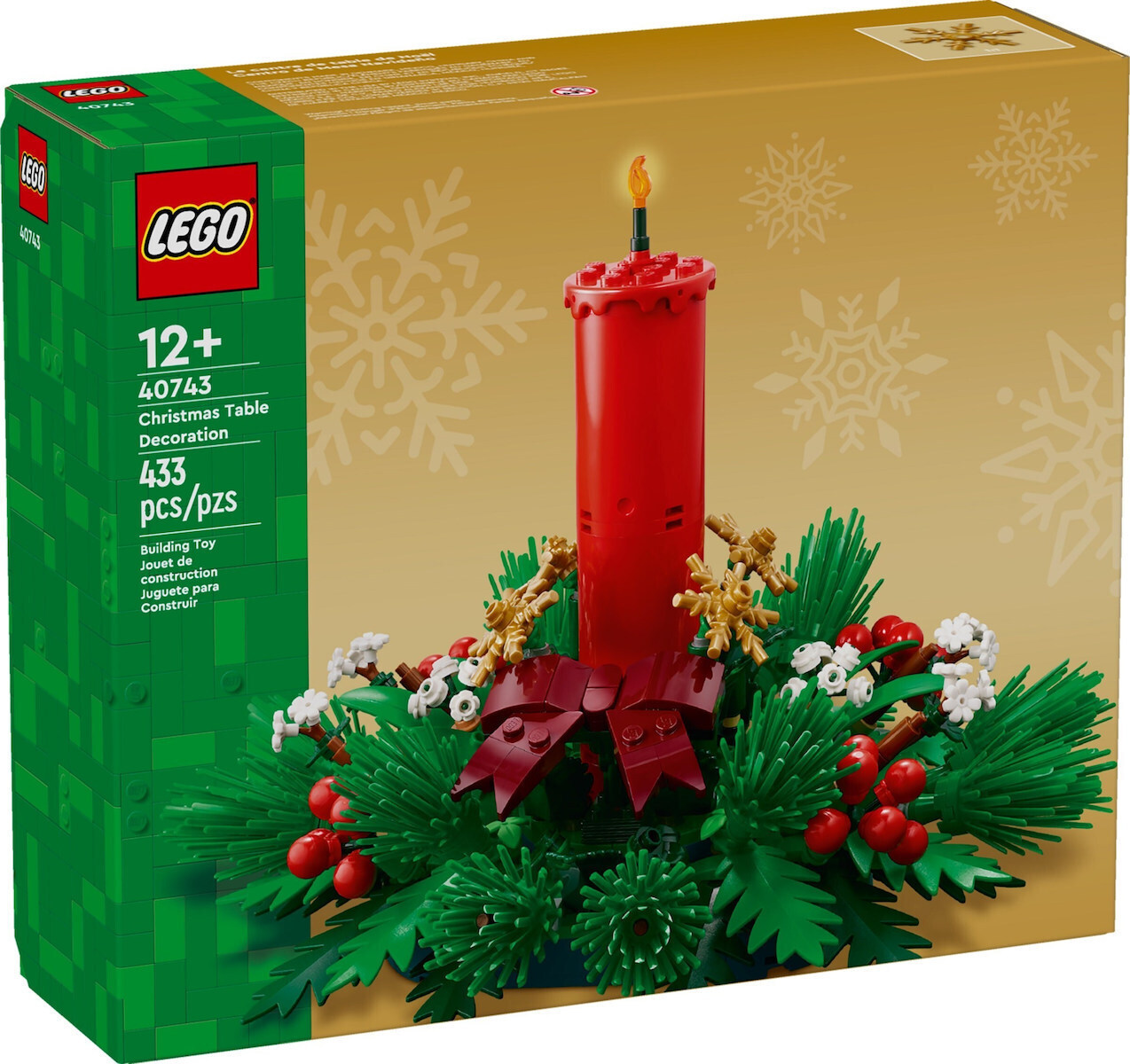 Lego Τουβλάκια Christmas Table Decoration για 12 Ετών 433τμχ Κωδικός 40743
