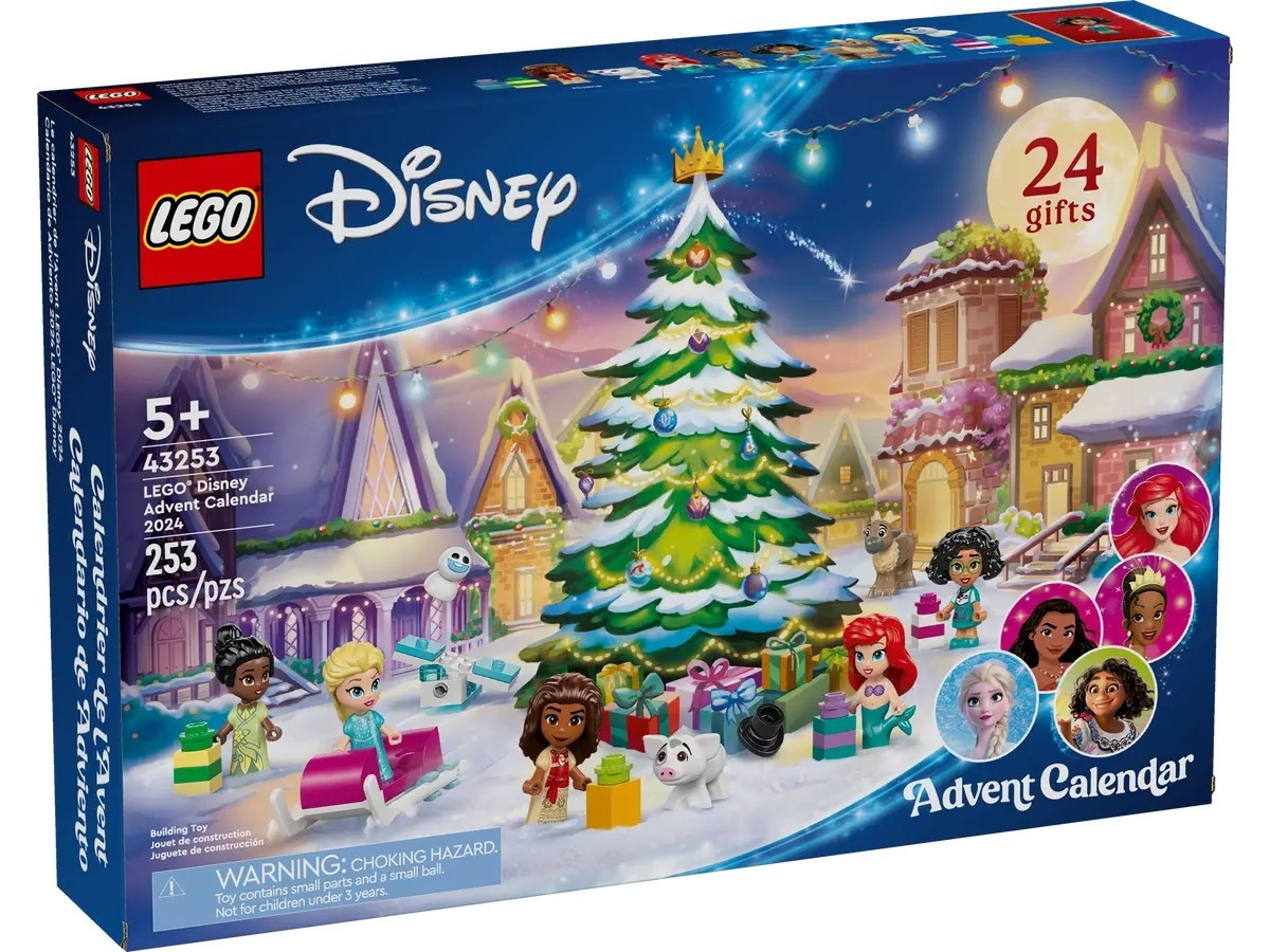 Lego Disney Advent Calendar 2024 για 5 Ετών 253τμχ Κωδικός 43253